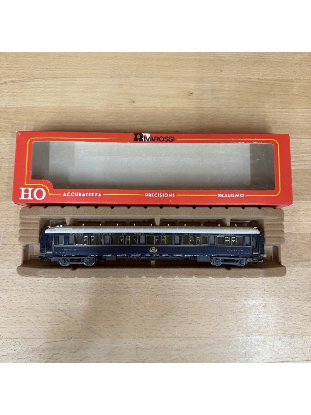 HO Scale Track Passenger Car OEM Rivarossi 2567 3532 Blue
